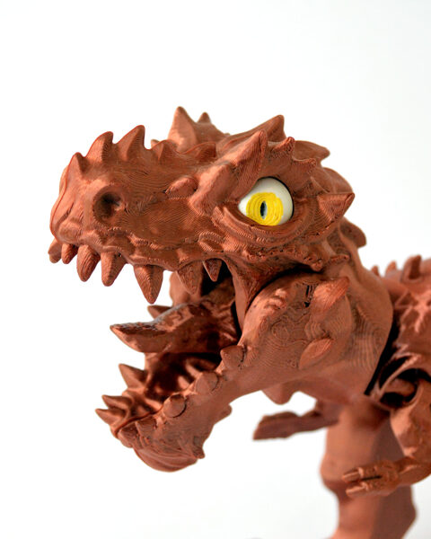 T-Rex dinozaurs (kustīgs, šarnīrveida)